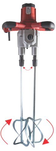 Миксер за бои и разтвори с две бъркалки Raider RDP-HM09