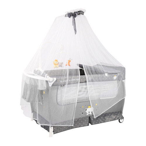 Бебешка кошара Sleep 'N' Dream Rocker с Балдахин Lorelli 2020 г.