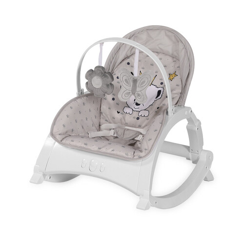 Бебешки шезлонг Alex с табла Grey Bear Lorelli 2020 година