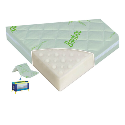 Бебешки сгъваем матрак Bamboo Air Comfort  60/120 Lorelli 6 см