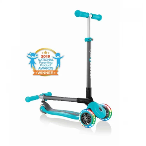 Сгъваема тротинетка със светещи гуми Globber Primo Foldable Ligh