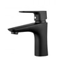 Едноръкохватков смесител за мивка Cascada Life Black-megahome.bg