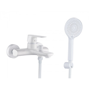 Едноръкохватков смесител за душ Cascada Life White Едноръкохватков смесител за душ Cascada Life White