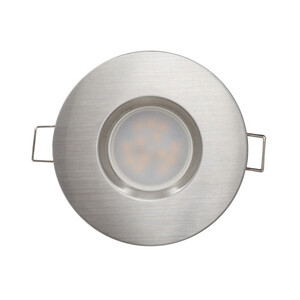 LED луна за вграждане Ultralux 6,5W 4200K никел неутрал светлина LED луна за вграждане Ultralux 6,5W 4200K никел неутрал светлина