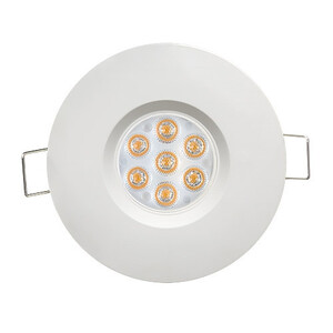 LED луна за вграждане насочена Ultralux 6,5W 4200K бяла неутрал LED луна за вграждане насочена Ultralux 6,5W 4200K бяла неутрал