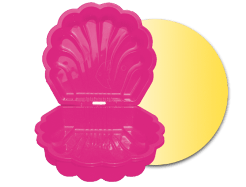 Детски пясъчник с капак във формата на Мида 3toysm