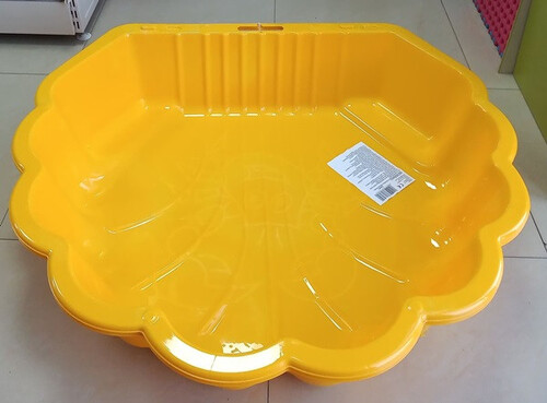 Детски пясъчник с капак във формата на Мида 3toysm