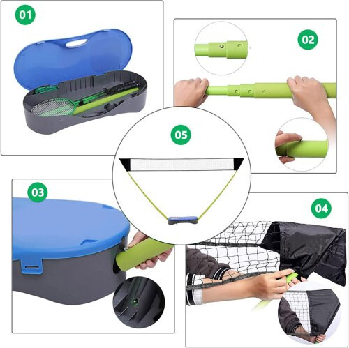 Бадминтон комплект в куфарче Maxima