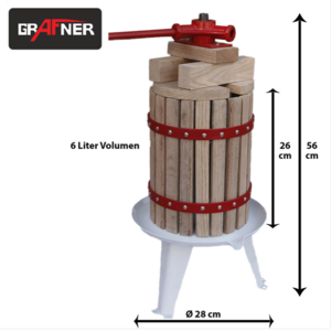 Преса за плодове 6 л. Grafner OP10552