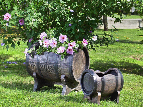 Саксия за цветя Салса тип буре Roto Group