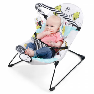 Шезлонг с вибрация и мелодии KinderKraft SmartFun Шезлонг с вибрация и мелодии KinderKraft SmartFun