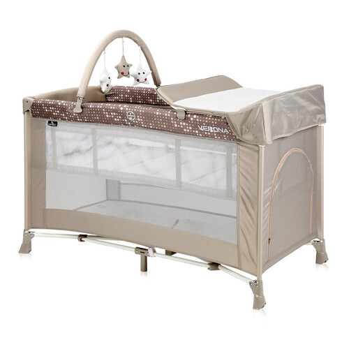 Бебешка кошара Verona 2 нива Plus Lorelli 2020