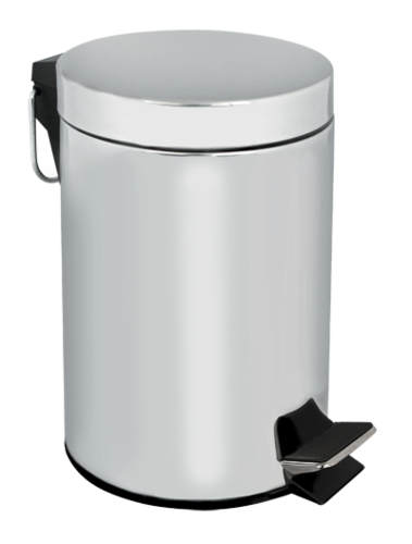 Кош за смет с педал Хром 1105