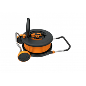 Комплект градински маркуч с макара (размер M) Fiskars 1/2 Комплект градински маркуч с макара (размер M) Fiskars 1/2