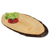 Овална дъска за сервиране от елша Kesper Германия  35-39 х 16 см-megahome.bg