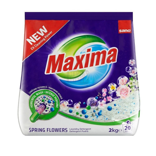 Прах за пране Sano Maxima Пролетни цветя 20 пранета