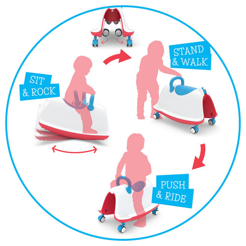 Играчка за яздене Chillafish Trackie