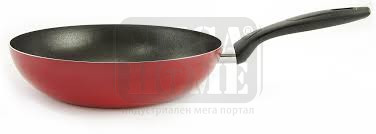 Червен тиган Steel Pan Padella Frigerella 32 см.