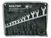 Комплект звездогаечни ключове Bolter платнен калъф CR.V. 12 броя-megahome.bg
