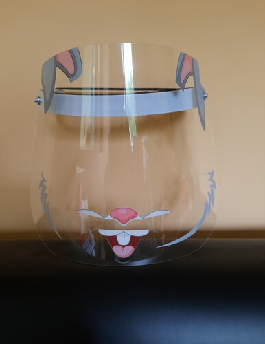 Детски предпазен лицев шлем