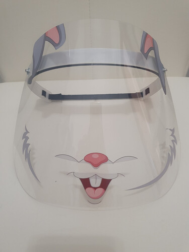 Детски предпазен лицев шлем