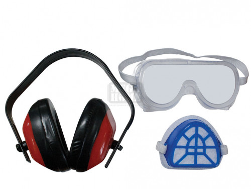 Комплект маска, антифони и очила Bolter