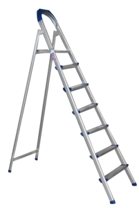 Метална домакинска стълба 6-ца 208 см. Метална домакинска стълба 6-ца 208 см.