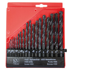 Свредла за метал Bolter 19 броя от 1 до 10 мм