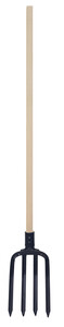Вила 4 зъба с дръжка Grasko усилена