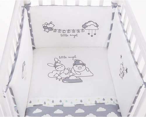Бебешки спален комплект 2 части 70/140 Little Angel Kikka Boo