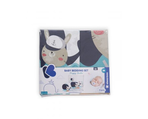 Бебешки спален комплект 3 части Happy Sailor Kikka Boo