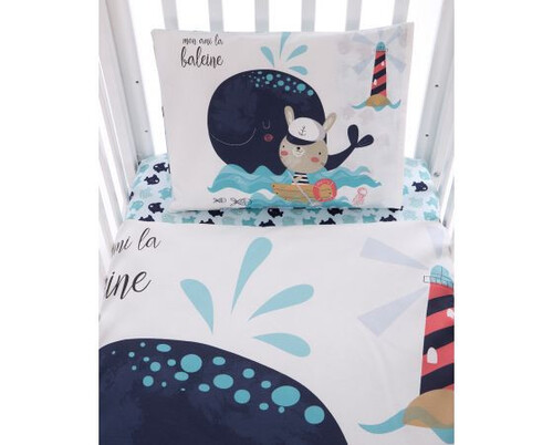 Бебешки спален комплект 5 части Happy Sailor Kikka Boo