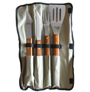 Комплект за барбекю от 4 части