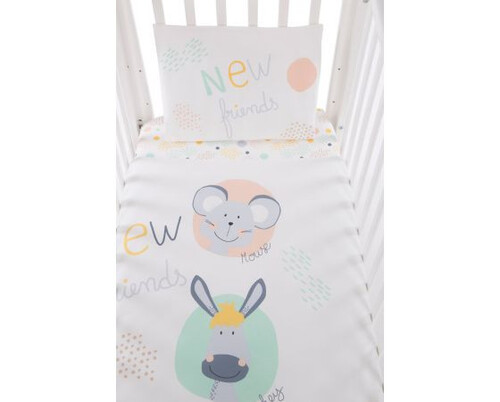 Бебешки спален комплект 5 части New Friends Kikka Boo