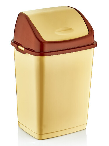 Пластмасов кош с люлееш се капак DANYA FANTASY 10-50 л.