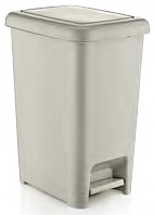 Правоъгълен кош с педали DANYA SLIM 10-25 л.