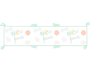 Обиколник с вата New Friends 180 см Kikka Boo