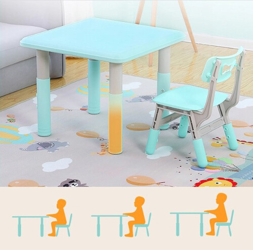 Детски комплект регулируема маса и стол P89132