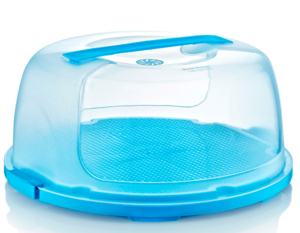 Пластмасова кутия за торта с дръжка Пластмасова кутия за торта с дръжка