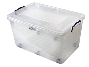 Кутия контейнер с колела 50 л.