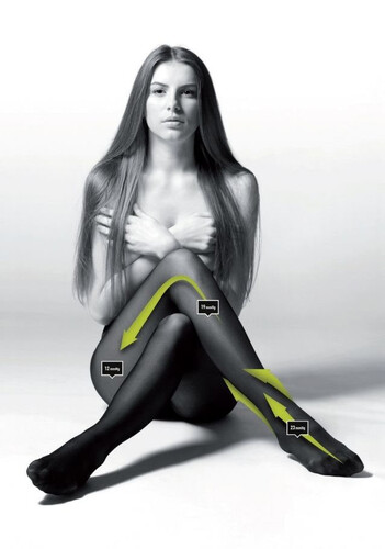 Антицелулитен чорапогащник Lanaform ANTI-CELL Black