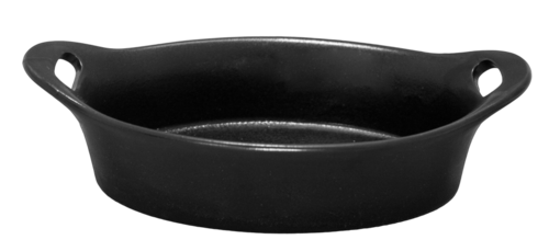 Овална керамична тава за печене 20,8х12х5,8 см.