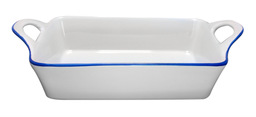 Правоъгълна керамична тава за печене 27х16,5х6,7 см.