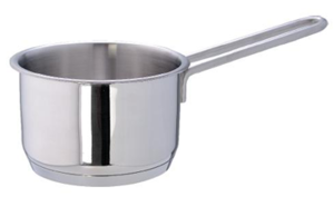 Иноксова касерола с дръжка 14-20 см. Иноксова касерола с дръжка 14-20 см.