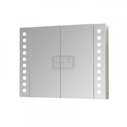 Горен PVC шкаф за баня с огледало Makena Парадайз