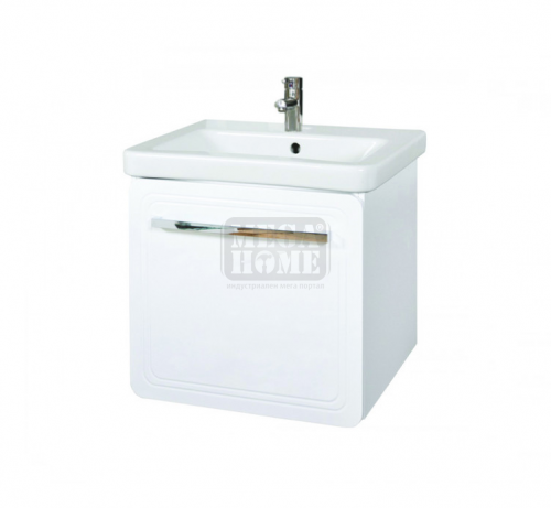 Долен конзолен шкаф за баня с мивка Makena Ивон