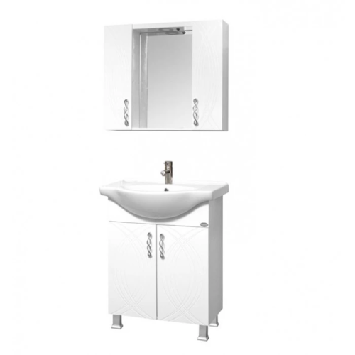 Долен шкаф за баня с умивалник Makena Моника