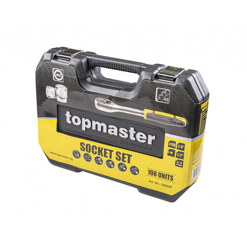 Комплект инструменти 108 части 1/4 Top Master