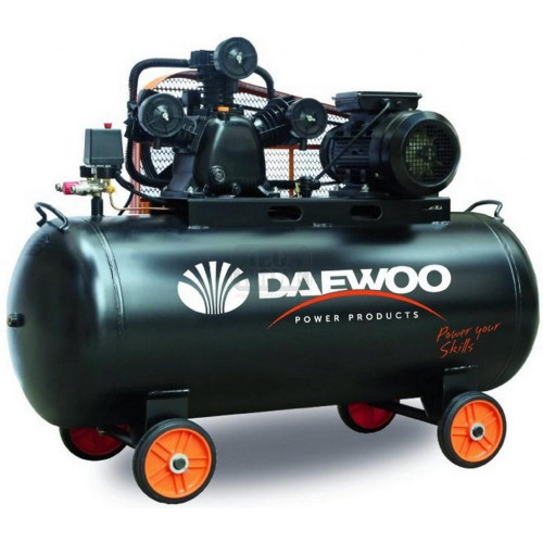 Компресор бутален 4HP 3 kW 250 l ремъчен Daewoo