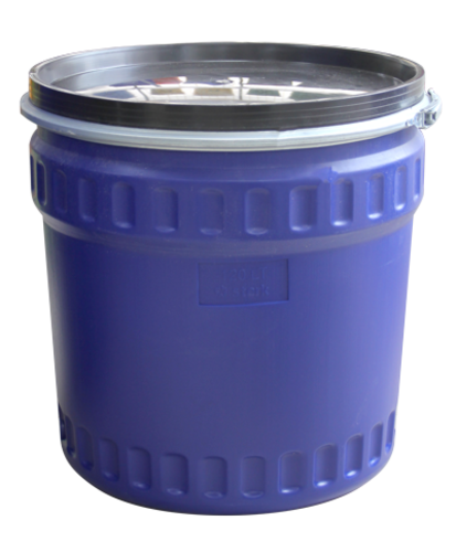 Бидон конус с обръч в син цвят STERK 120-220 л.